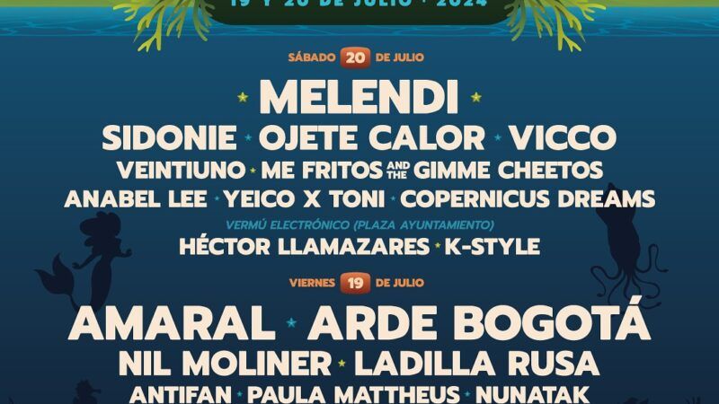 MELENDI y SIDONIE, GRANDES NOMBRES PARA SONÓRICA 2024